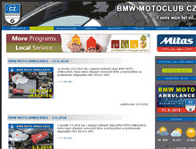 Tablet Screenshot of bmwmotoclub.cz